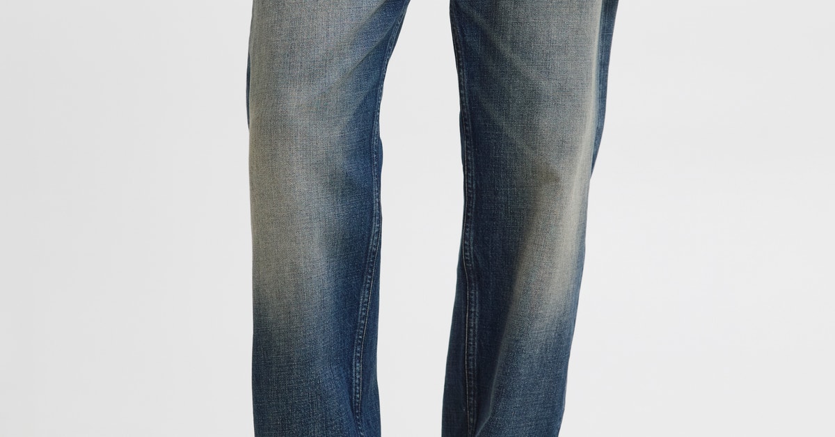 JJICHRIS JJORIGINAL NA 723 Relaxed Fit Jeans Für jungs | Mittelblau