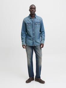 Jack & Jones JJICHRIS JJORIGINAL CB 620 NOOS Jean coupe décontractée -Blue Denim - 12278173