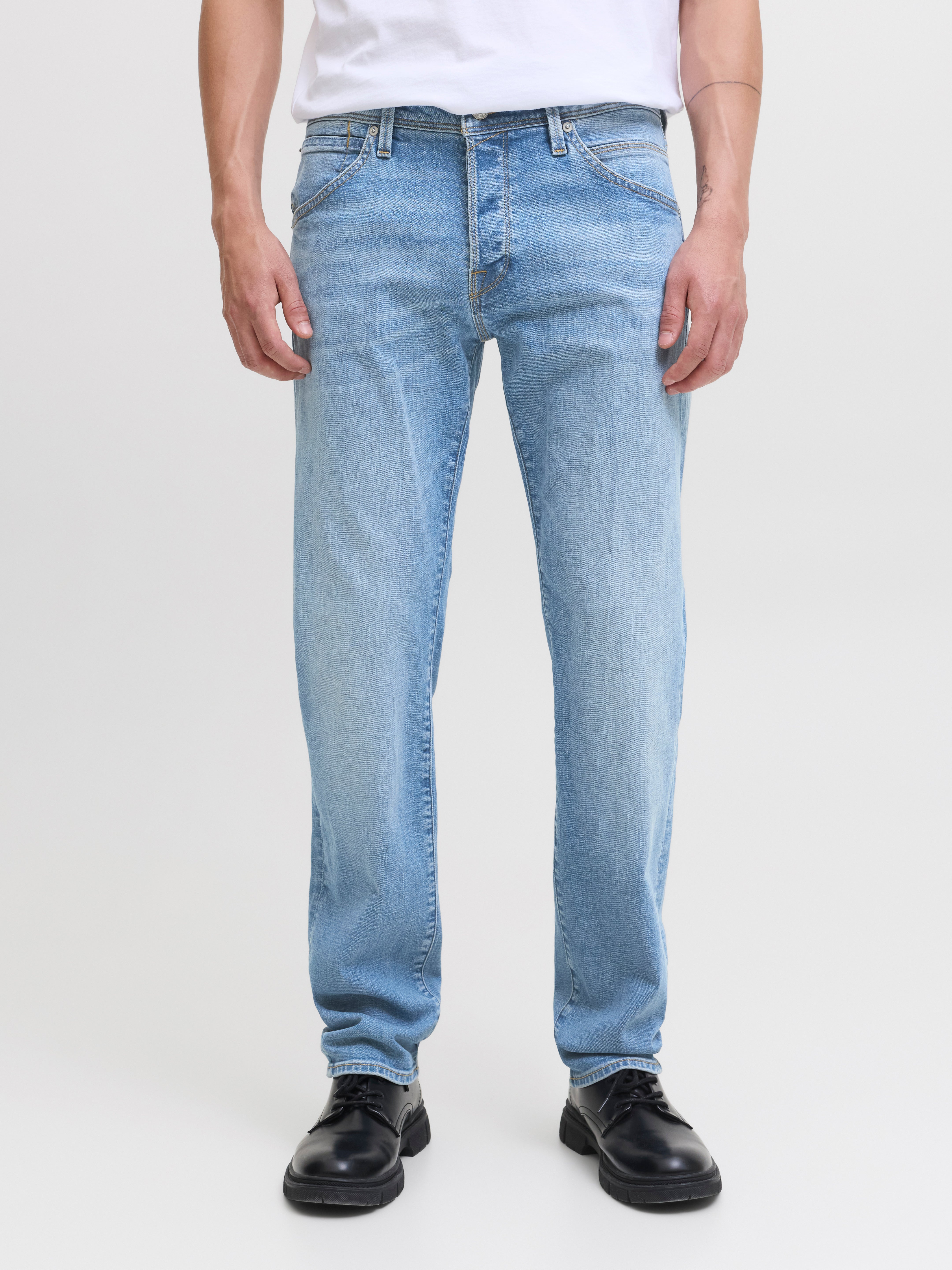Thumbnail - Jjimike Jjfox Cb 086 Tapered Fit Jeans