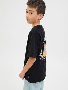 Jack & Jones T-shirt Estampar Junior -Black - 12278364