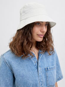 JJXX JXLU Bucket hat -Blanc de Blanc - 12278365
