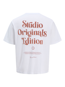 Jack & Jones T-shirt Mini -Bright White - 12278374