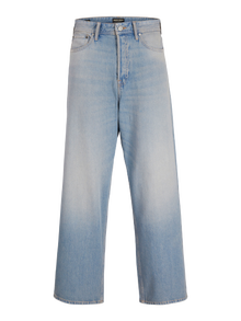 Jack & Jones JJIALEX JJORIGINAL MF 328 LN JNR Baggy džinsai Jaunimui -Blue Denim - 12278378
