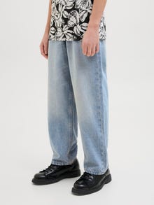 Jack & Jones JJIALEX JJORIGINAL MF 328 LN JNR Baggy džinsai Jaunimui -Blue Denim - 12278378