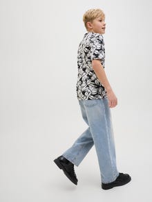 Jack & Jones JJIALEX JJORIGINAL MF 328 LN JNR Baggy džinsai Jaunimui -Blue Denim - 12278378