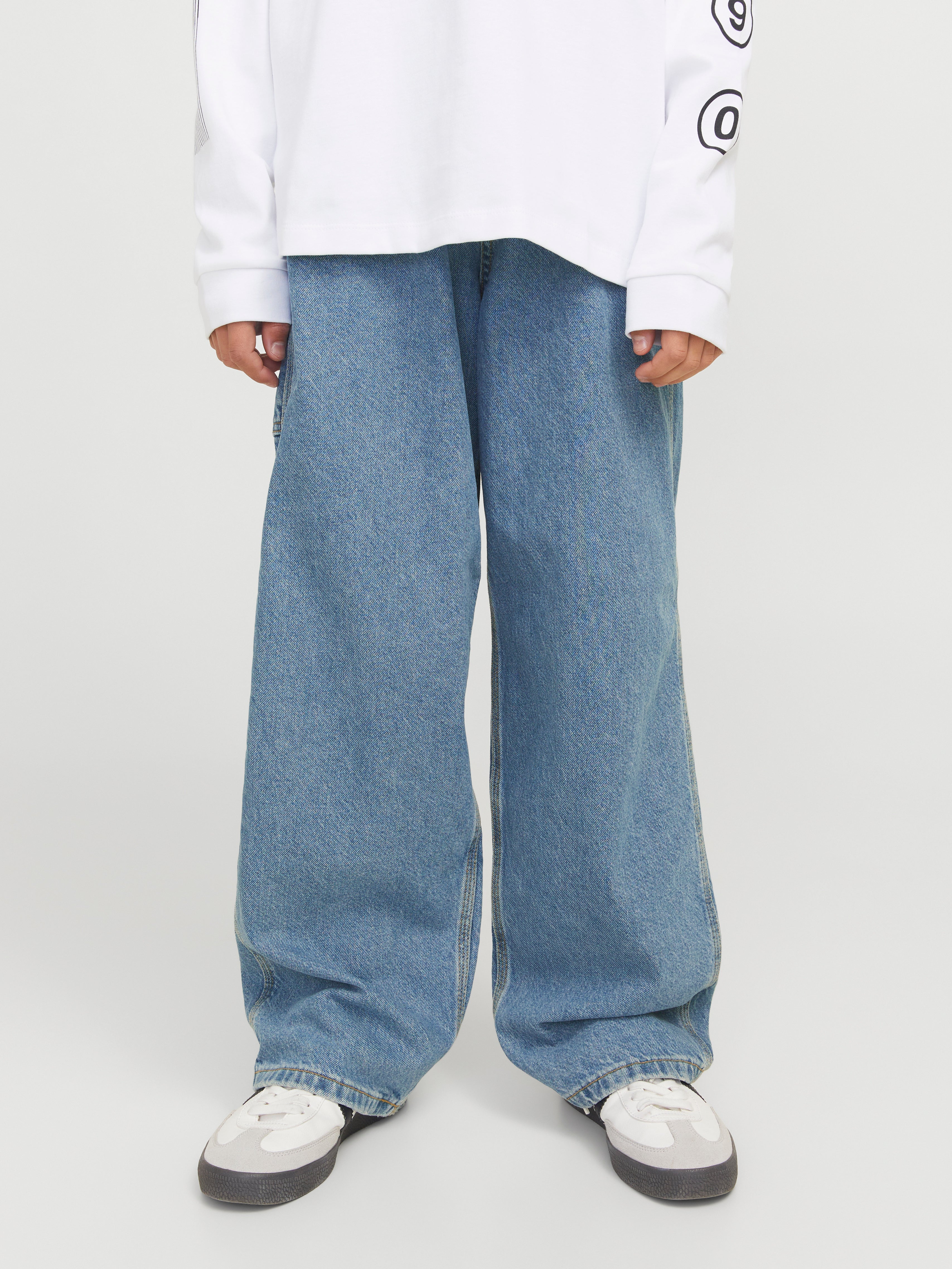 Jjialex Jjcarpenter Sbd 841 Ln Jnr Baggy Fit Jeans Junior