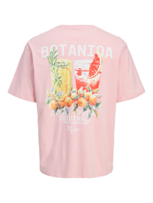 Jack & Jones Gedruckt T-shirt -Tickled Pink - 12278390