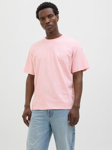 Jack & Jones Gedruckt T-shirt -Tickled Pink - 12278390