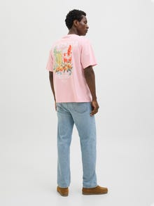 Jack & Jones Gedruckt T-shirt -Tickled Pink - 12278390