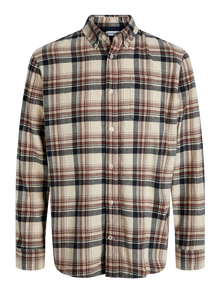 Jack & Jones Comfort Fit Hemd -Antique White - 12278406