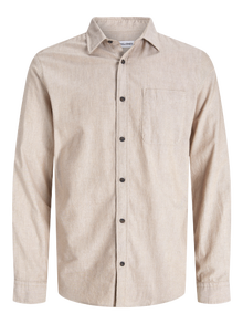 Jack & Jones Риза -Oatmeal - 12278416