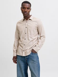 Jack & Jones Риза -Oatmeal - 12278416