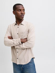 Jack & Jones Риза -Oatmeal - 12278416
