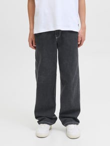 Jack & Jones JJIALEX JJCARPENTER AKM 143 SN JNR Jeansy o kroju baggy Junior -Black Denim - 12278426