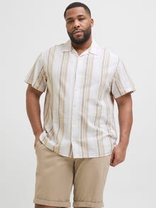 Jack & Jones Marškiniai Plius -Travertine - 12278452