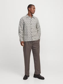 Jack & Jones Relaxed Fit Overskjorte -White - 12278456