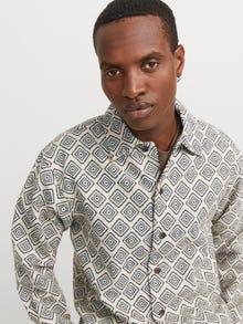 Jack & Jones Relaxed Fit Overskjorte -White - 12278456