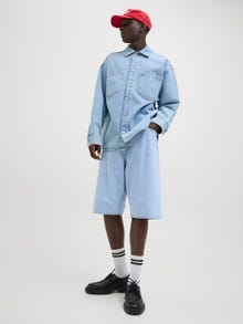 Jack & Jones Shorts vaqueros Corte extra baggy -Blue Denim - 12278463