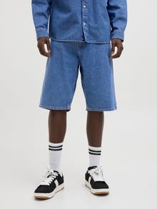 Jack & Jones Bermuda in jeans Extra baggy fit -Blue Denim - 12278463