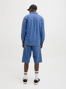 Jack & Jones Bermuda in jeans Extra baggy fit -Blue Denim - 12278463