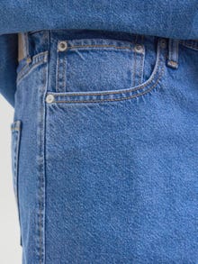 Jack & Jones Laisvas kirpimas Džinsiniai šortai -Blue Denim - 12278463