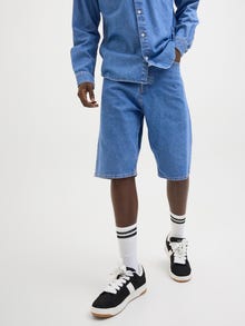 Jack & Jones Bermuda in jeans Extra baggy fit -Blue Denim - 12278463