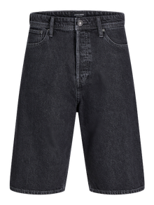 Jack & Jones Calções de Ganga Extra baggy fit -Black Denim - 12278463