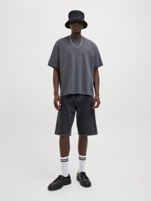 Jack & Jones Calções de Ganga Extra baggy fit -Black Denim - 12278463