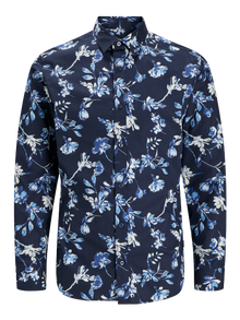 Jack & Jones Camisa Corte slim -Night Sky - 12278476