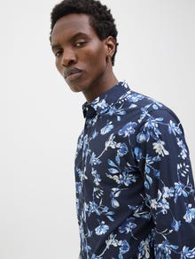 Jack & Jones Camisa Corte slim -Night Sky - 12278476