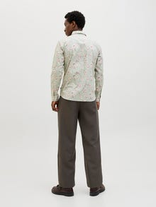 Jack & Jones Slim Fit Skjorta -Aqua Gray - 12278476