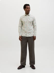 Jack & Jones Camisa Corte slim -Aqua Gray - 12278476