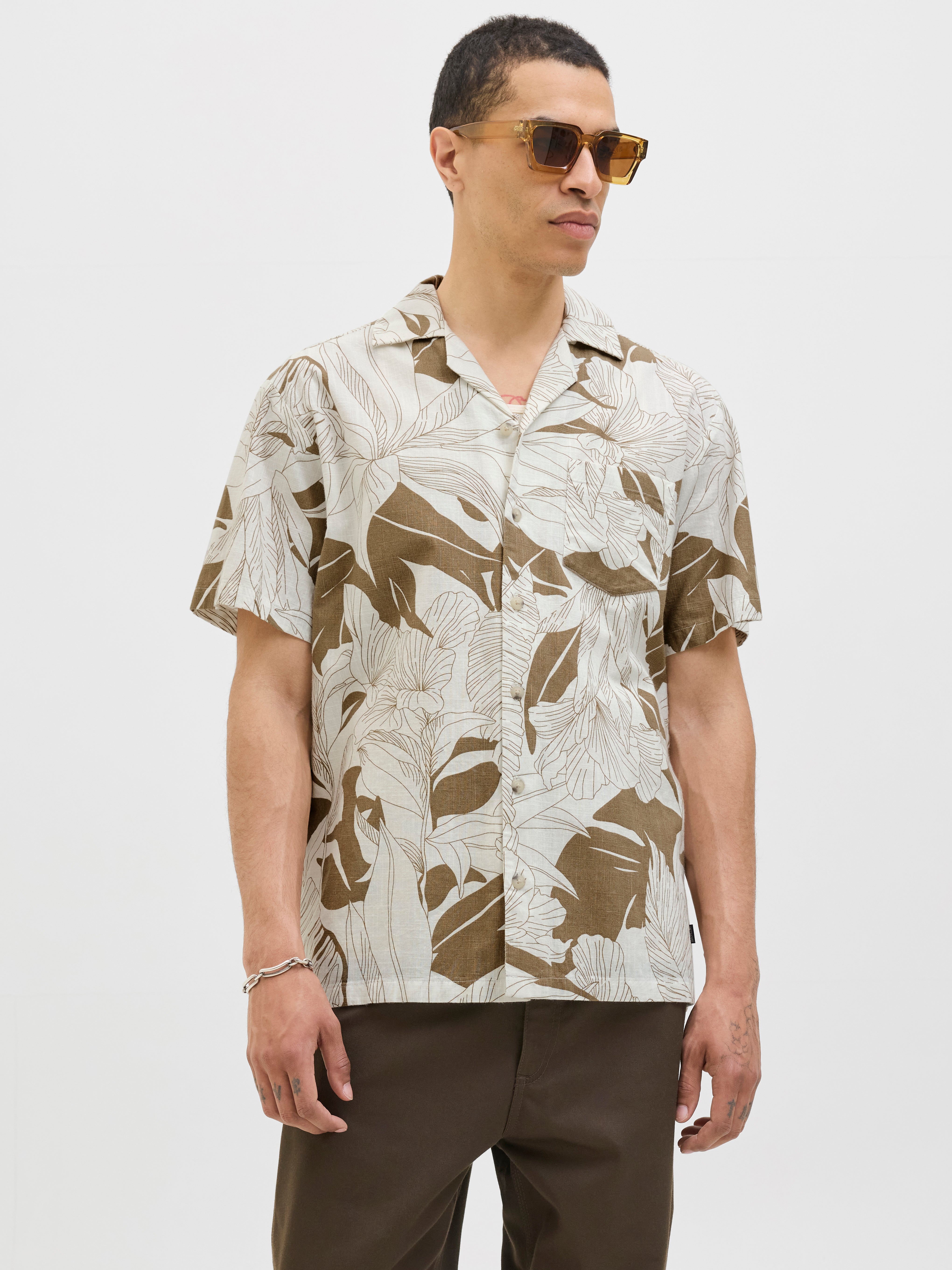 Relaxed Fit Hawaii-hemd