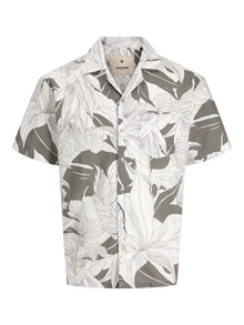 Jack & Jones Relaxed Fit Hemd -Steeple Gray - 12278489