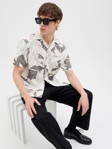 Jack & Jones Relaxed Fit Hemd -Steeple Gray - 12278489