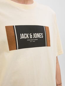 Jack & Jones Лого Мајиra -Antique White - 12278508