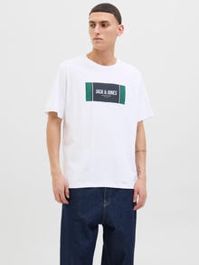 Jack & Jones Logo T-shirt -White - 12278508