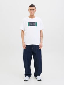 Jack & Jones Logo T-shirt -White - 12278508