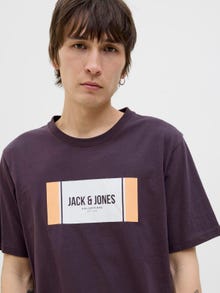 Jack & Jones T-shirt Logo -Plum Perfect - 12278508