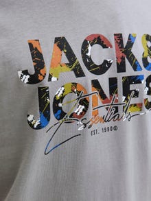 Jack & Jones Camiseta Logotipo -Ultimate Grey - 12278523