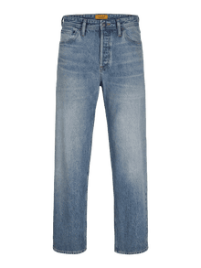 Jack & Jones Plus Size JJIEDDIE JJIORIGINAL AM 761 SN PLS Laza szabású farmer -Blue Denim - 12278598