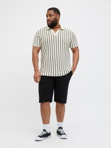 Jack & Jones Plus Size Shorts Corte loose -Black - 12278602