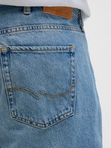 Jack & Jones Plius Laisvas kirpimas Džinsiniai šortai -Blue Denim - 12278604