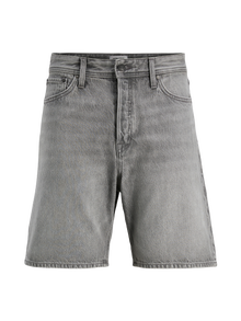 Jack & Jones Plus Size Shorts vaqueros Corte loose -Grey Denim - 12278604