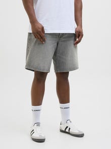 Jack & Jones Plus Size Shorts vaqueros Corte loose -Grey Denim - 12278604