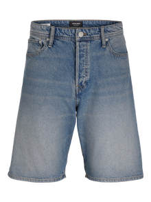 Jack & Jones Plus Size Bermuda in jeans Loose Fit -Blue Denim - 12278613