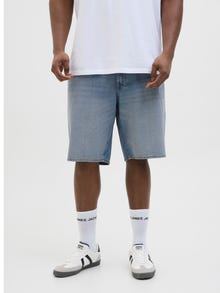 Jack & Jones Plus Size Bermuda in jeans Loose Fit -Blue Denim - 12278613