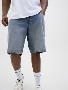 Jack & Jones Plus Size Bermuda in jeans Loose Fit -Blue Denim - 12278613