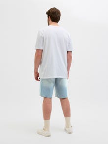 Jack & Jones Plus Size Loose Fit Farkkushortsit -Blue Denim - 12278613