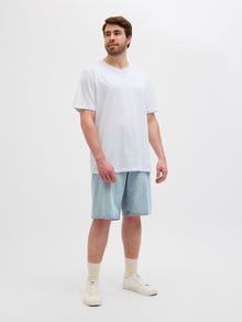 Jack & Jones Plus Size Loose Fit Farkkushortsit -Blue Denim - 12278613